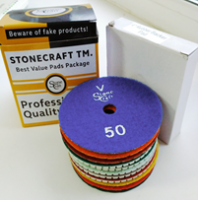 ���� STONECRAFT TM 100�� 10 ��������� (#50,#100,#200,#400,#600,#800,#1000,#2000,#3000 BUFF) + ������� (�����) ��������